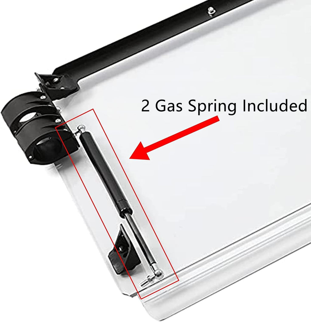 Clear Folding Non-Scratch Resistant Flip Windshield S427979