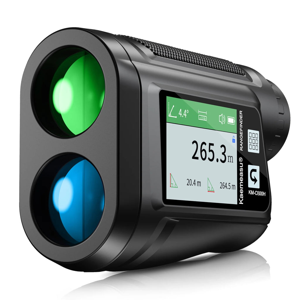 Rangefinder with LCD Touch Screen 6X Magnification 600M / 800M USB Rechargeable Distance Meter S61766