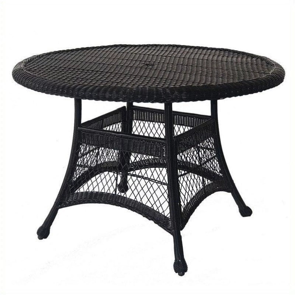 Wicker Round Dining Table A480139