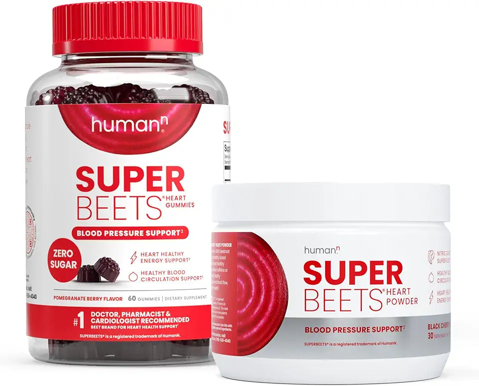 Black Cherry SuperBeets Gummies P1359