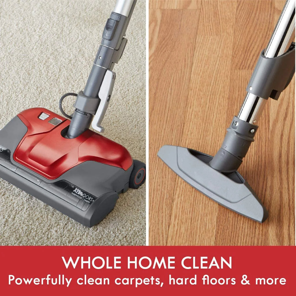 Red Bagged Canister Vacuum Cleaner I216