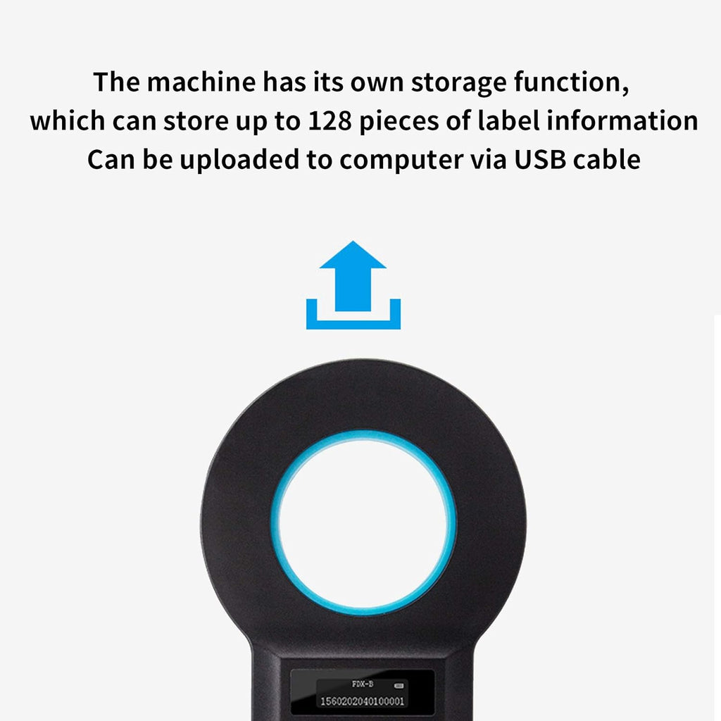 Bluetooth Animal Microchip Tag Reader Scanner T416