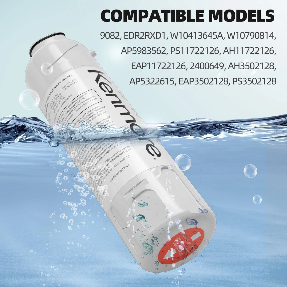 4 Pack Refrigerator Water Filter P239010