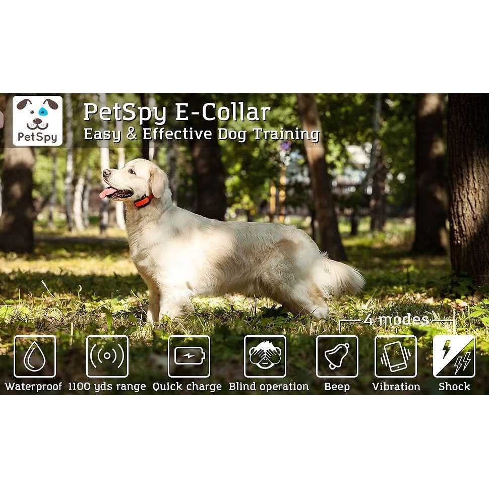 Dog Training Shock Collar with Vibration Shock and Beep G497458