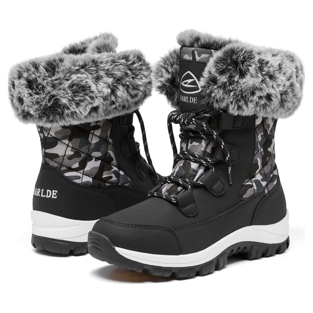 Waterproof Mid Calf Women's Snow Boots G2828