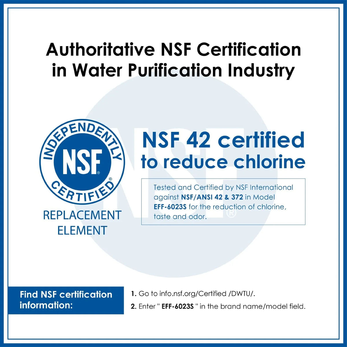 6 Pack Refrigerator Water Filter B9709