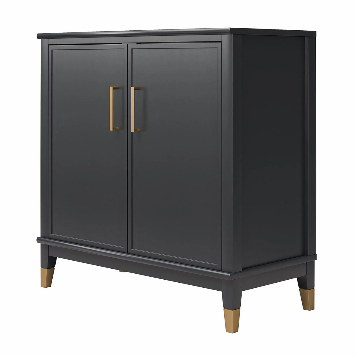 Black 2-Door Accent Cabinet P109674