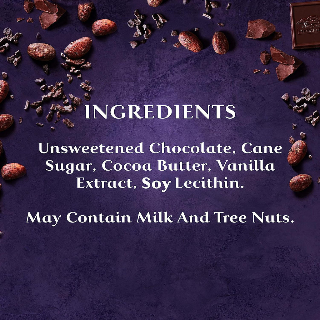 72% Cacao Dark Chocolate Squares (Pack Of 3) G350