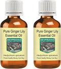 Ginger Lily Essential Oil Steam Distilled 2 Pack 200ml H9129