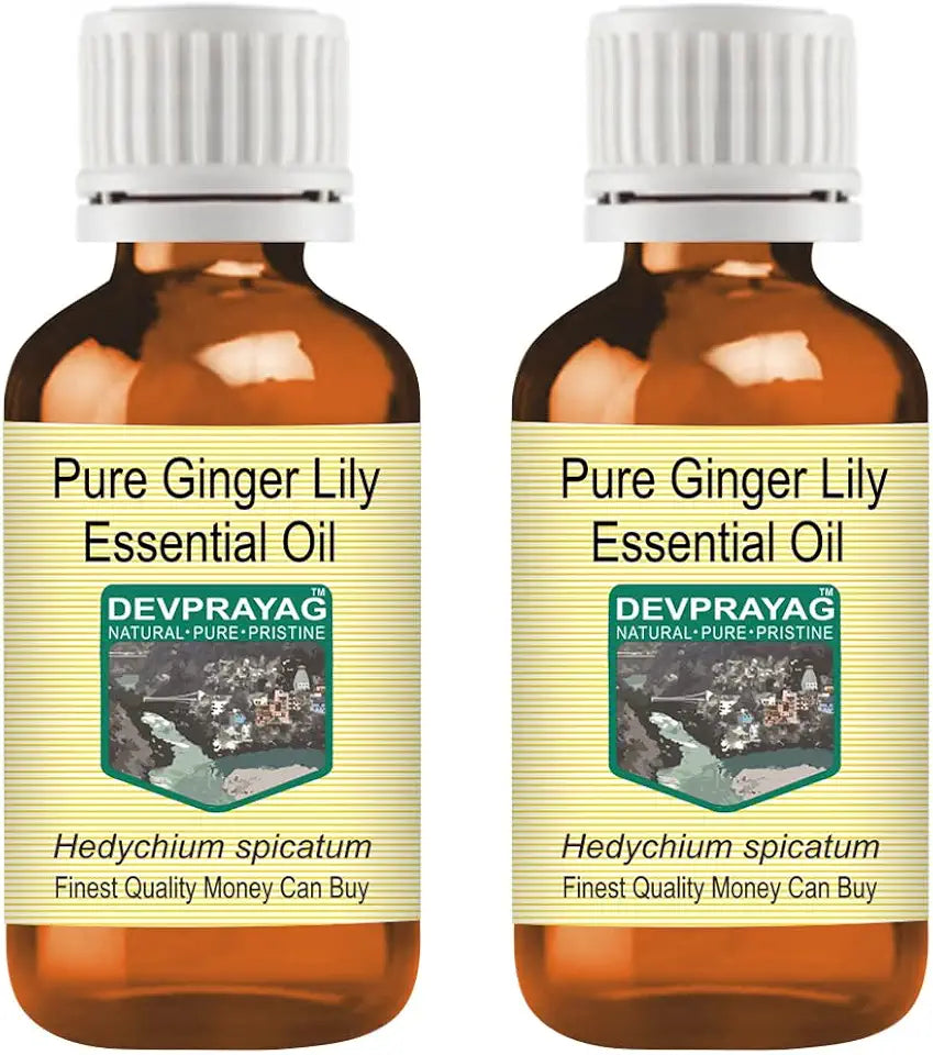 Ginger Lily Essential Oil Steam Distilled 2 Pack 200ml H9129
