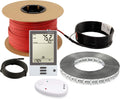 Electric Radiant Floor Heating Cable Set with Programmable Thermostat O17075