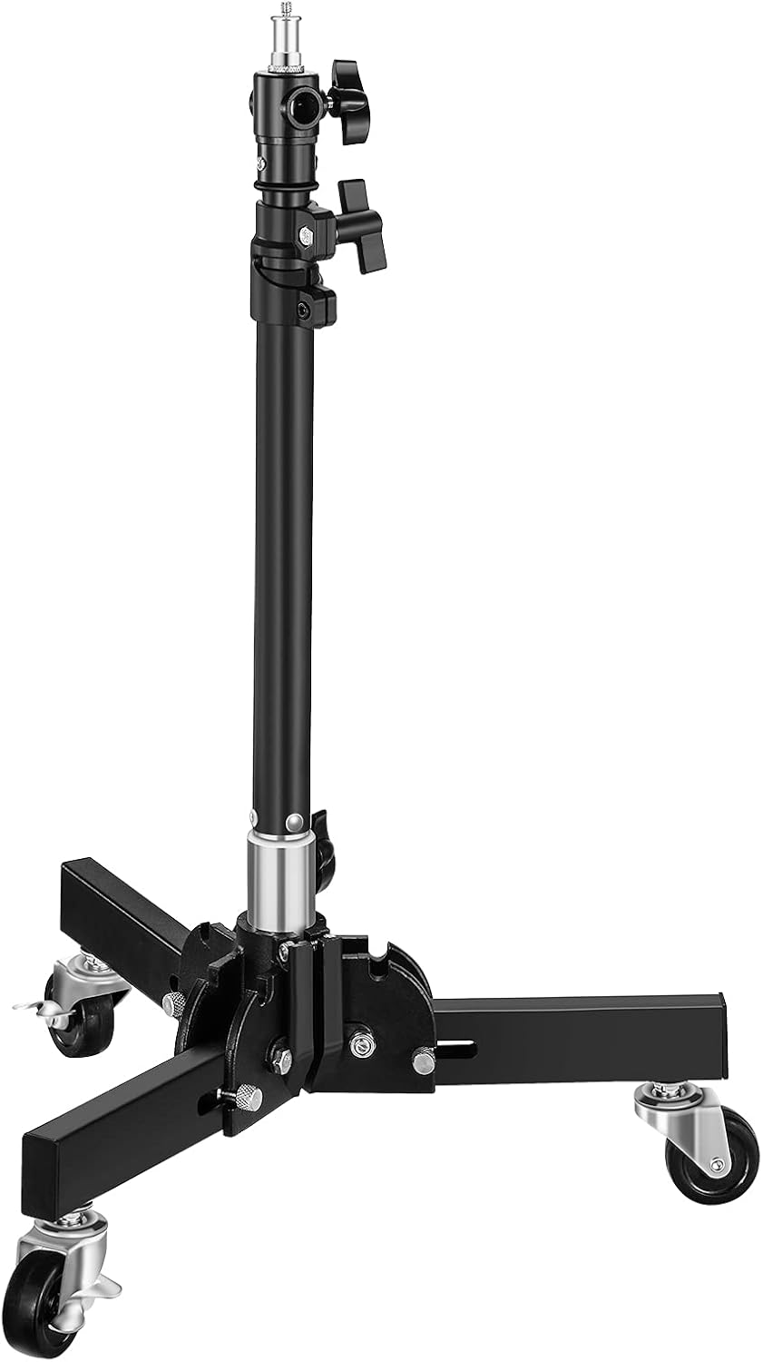 Photography Tripod Light Stand Base with Casters U83551