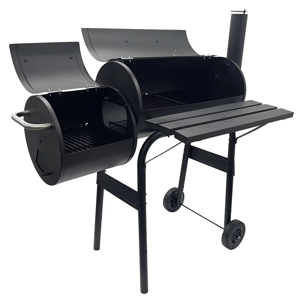 Charcoal Grill Offset Smoker with Cover K44128