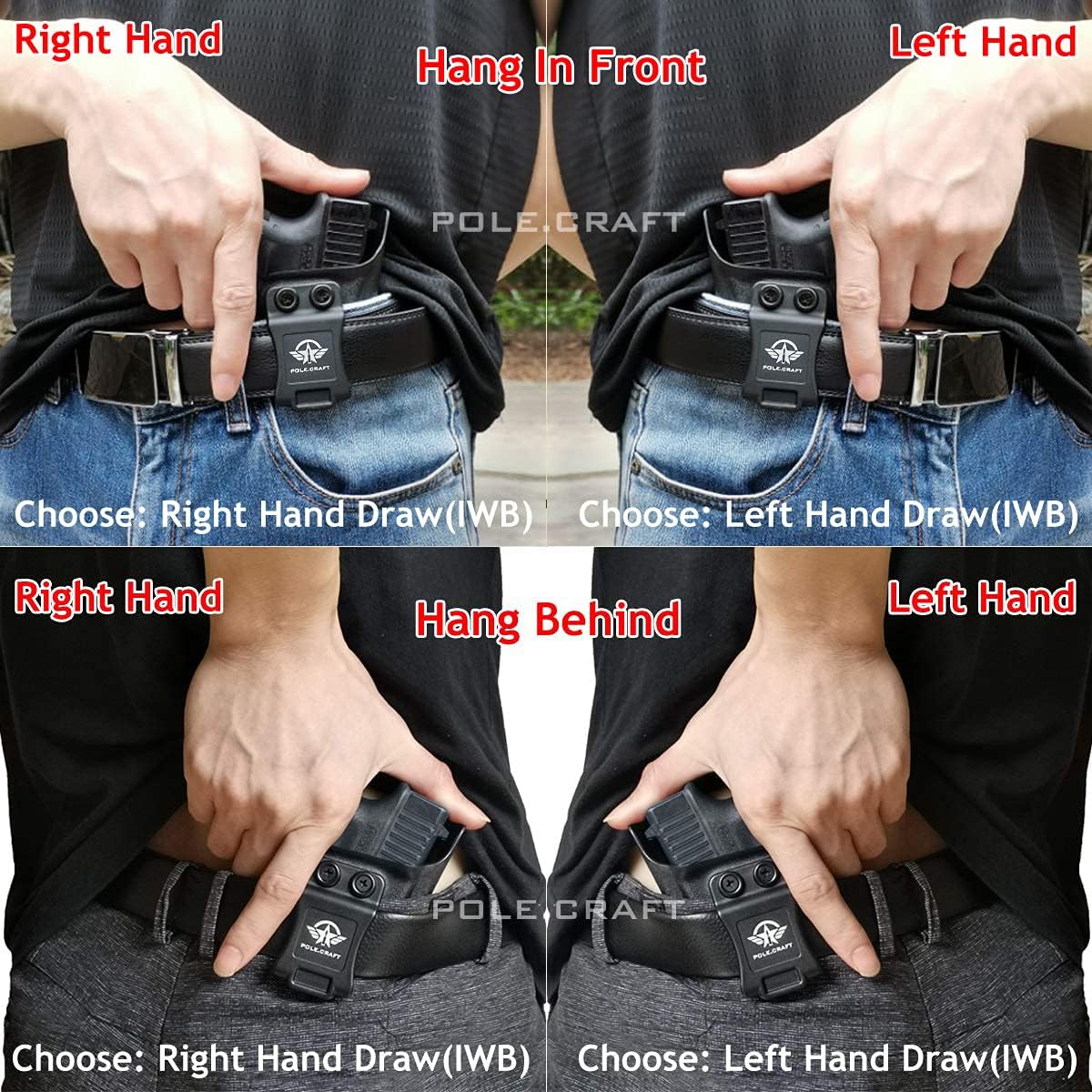 IWB Kydex Leather Holster for Sig P365 W5713