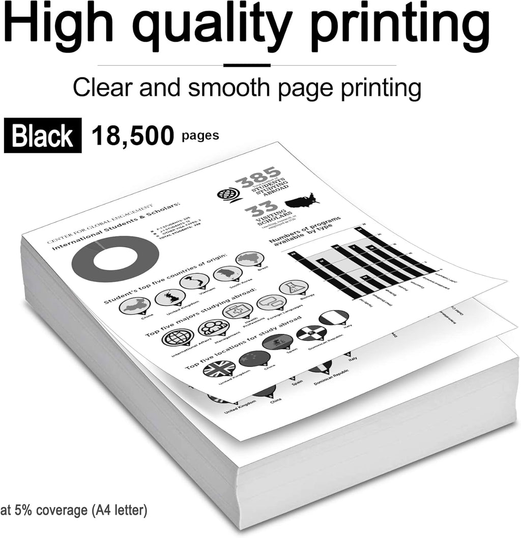 Black Compatible 45A Toner Cartridge Replacement H383472