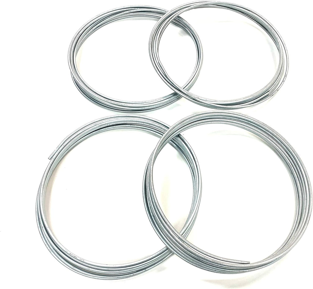 25 Foot Zinc Plated 3/16 Inch Brake Line Tubing Pack of 2 Q217990