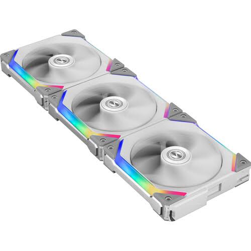 White 120 mm Case Fan (Pack of 3) X2932