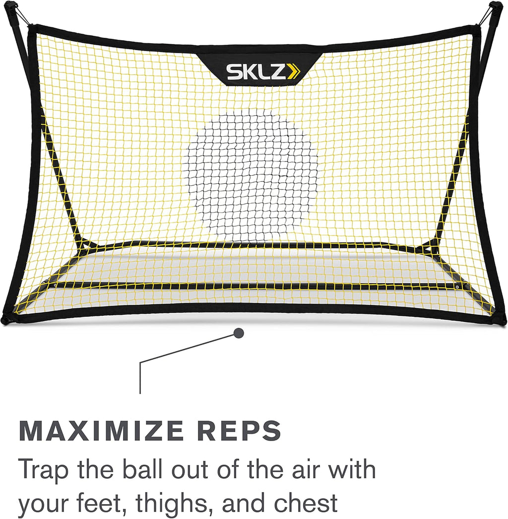 Solo Soccer Net Trainer and Rebounder with Carry Bag Q764830