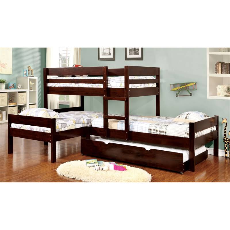 Twin Trundle with Casters in Espresso K88039
