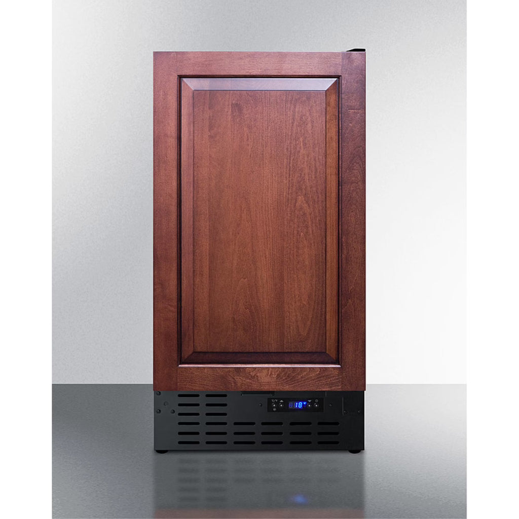 18" Wide ADA Compliant Built-In Undercounter Manual Defrost Crescent Icemaker with Panel-Ready Door K936880