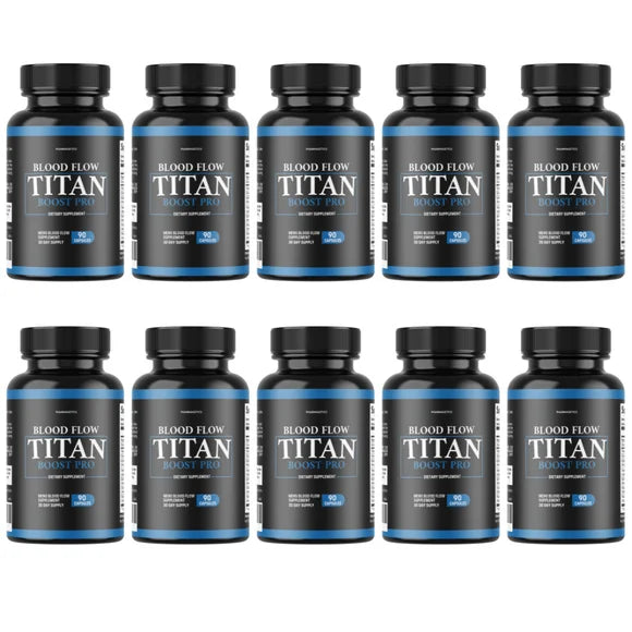Blood Flow Supplement 10 Bottles F9906