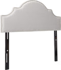 Light Grey Upholstered Headboard S275