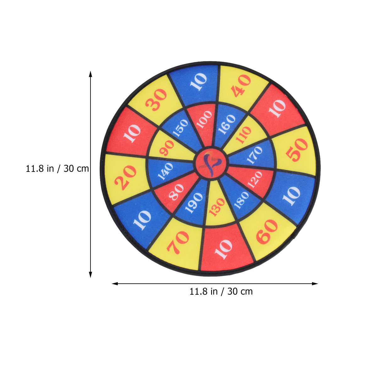 Flocking Dart Board with 4pcs Darts Dartboard Set M390