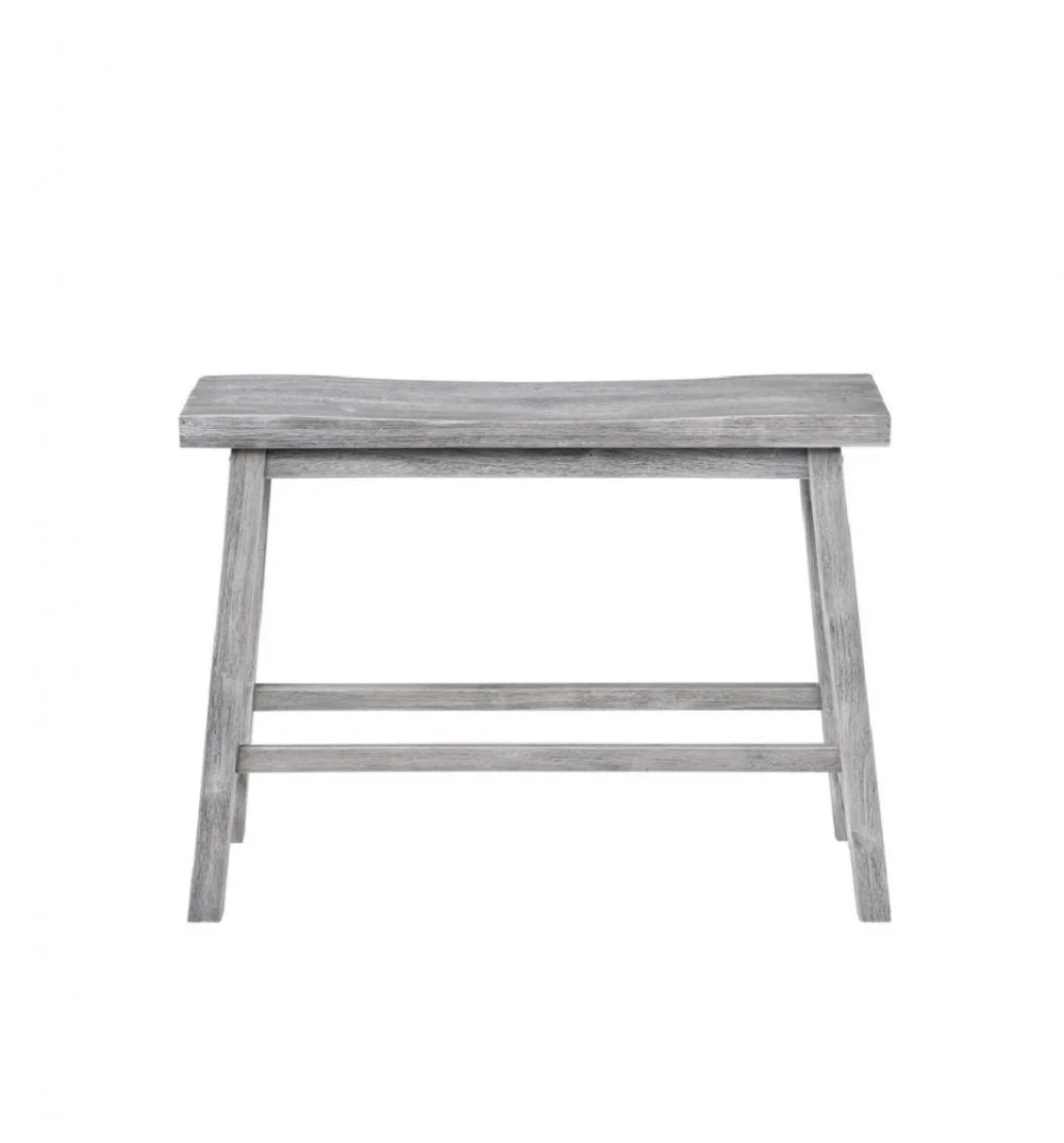 24in. Backless Wood Dining Bench L54019