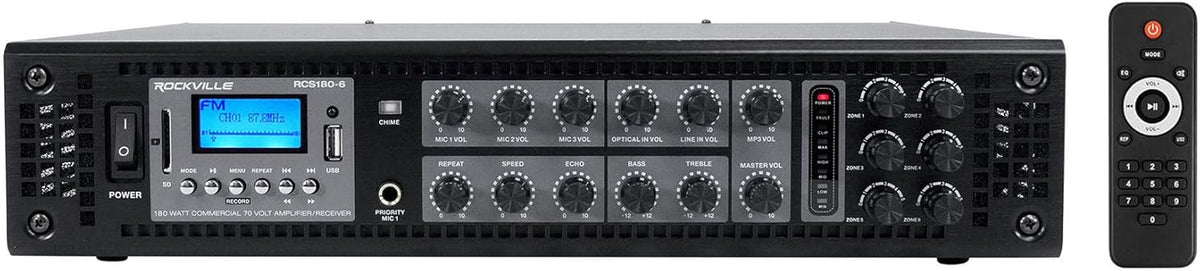 6 Zone Home Audio System with 14 Ceiling Speakers J64951
