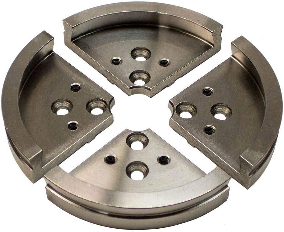 Pro-Tek 2 Chuck Bundle with 2" Jaw Set, 4" Bowl Jaw Set, 5" Bowl Jaw Set, Woodworm Screw, Plastic Case & accessories, with 1" x 8tpi Insert T775