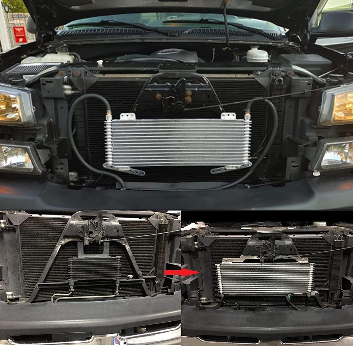 Heavy Duty Transmission Oil Cooler with Mounting Hardware T86471