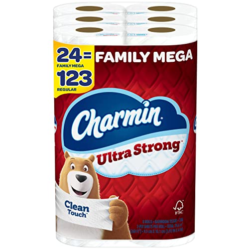 30 Family Mega Rolls Toilet Paper J448