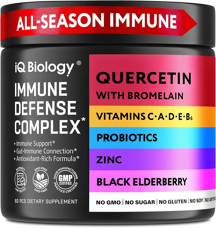 Quercetin with Bromelain 60 Capsules G8069