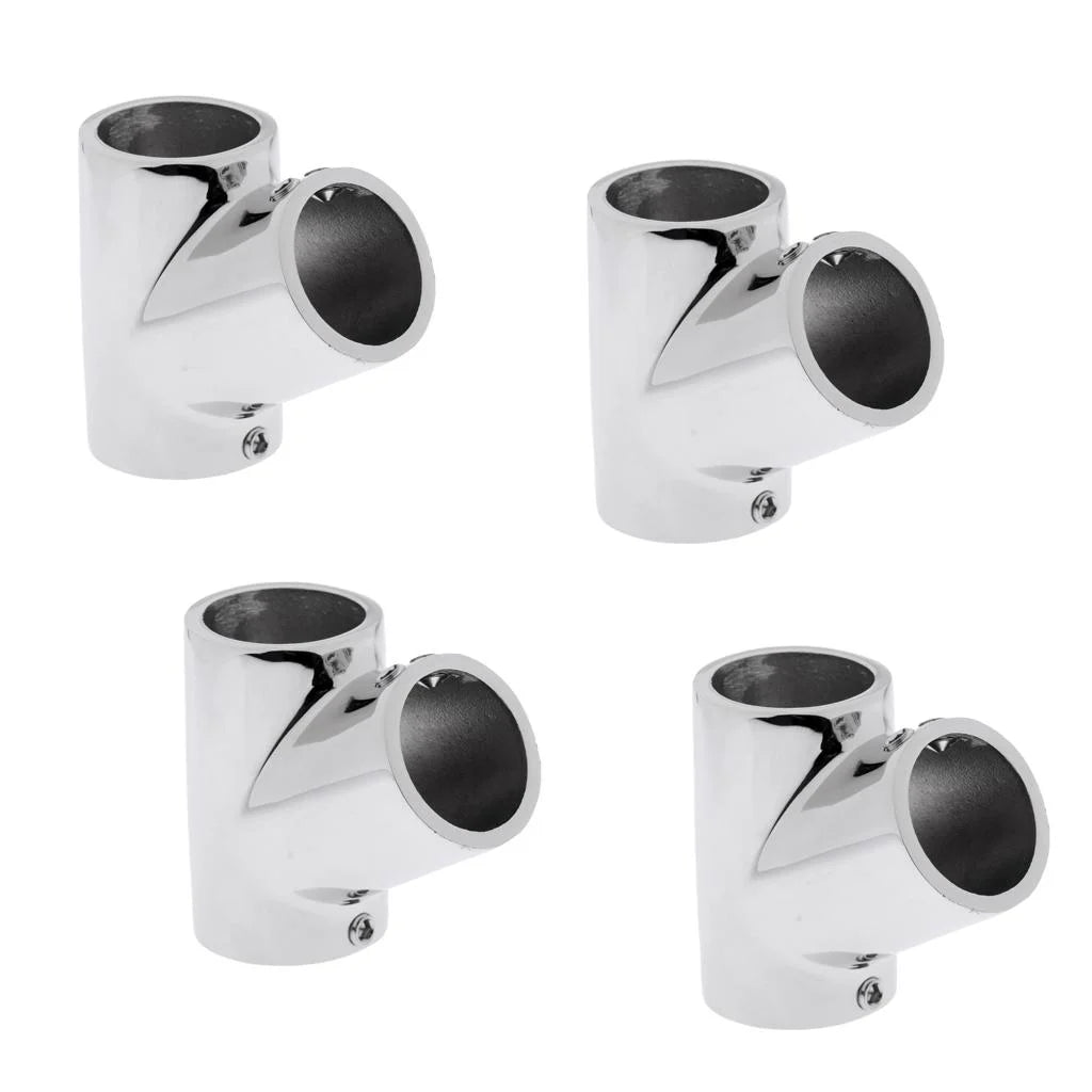 Marine Stainless Steel 60 Degree T Fitting 7/8" Tube Hand Rail Z518