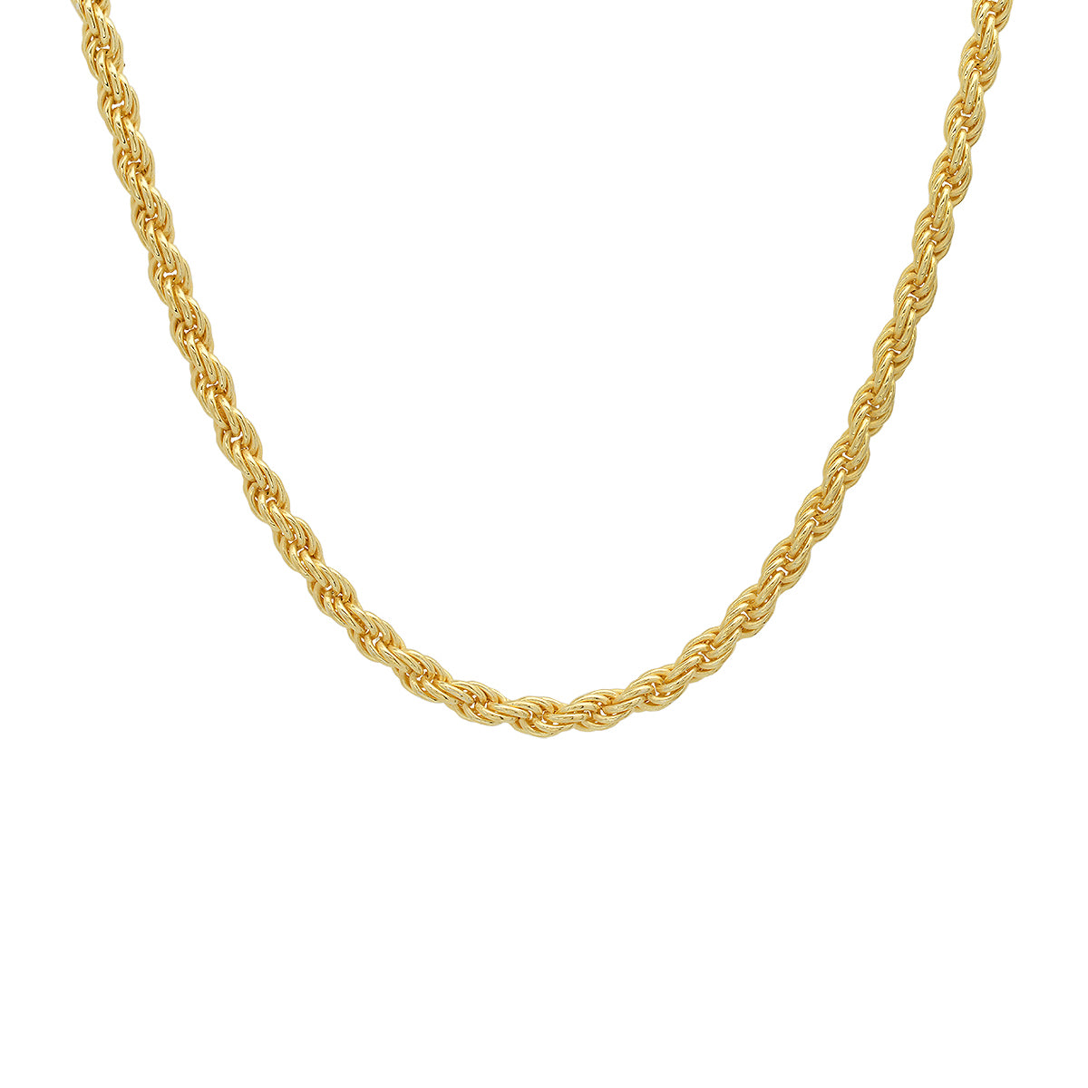 Gold Italian Rope Chain 22" - 30" D29761