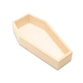Coffin Shaped Tray 17-3/4-inch Pack of 2 Wood Coffin Shelf P166826