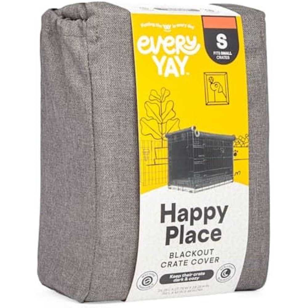 Grey Dog Crate Cover F7500