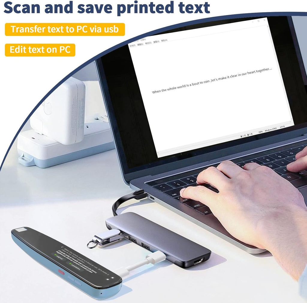 Scanning Pen OCR Digital Reading Pen J392602