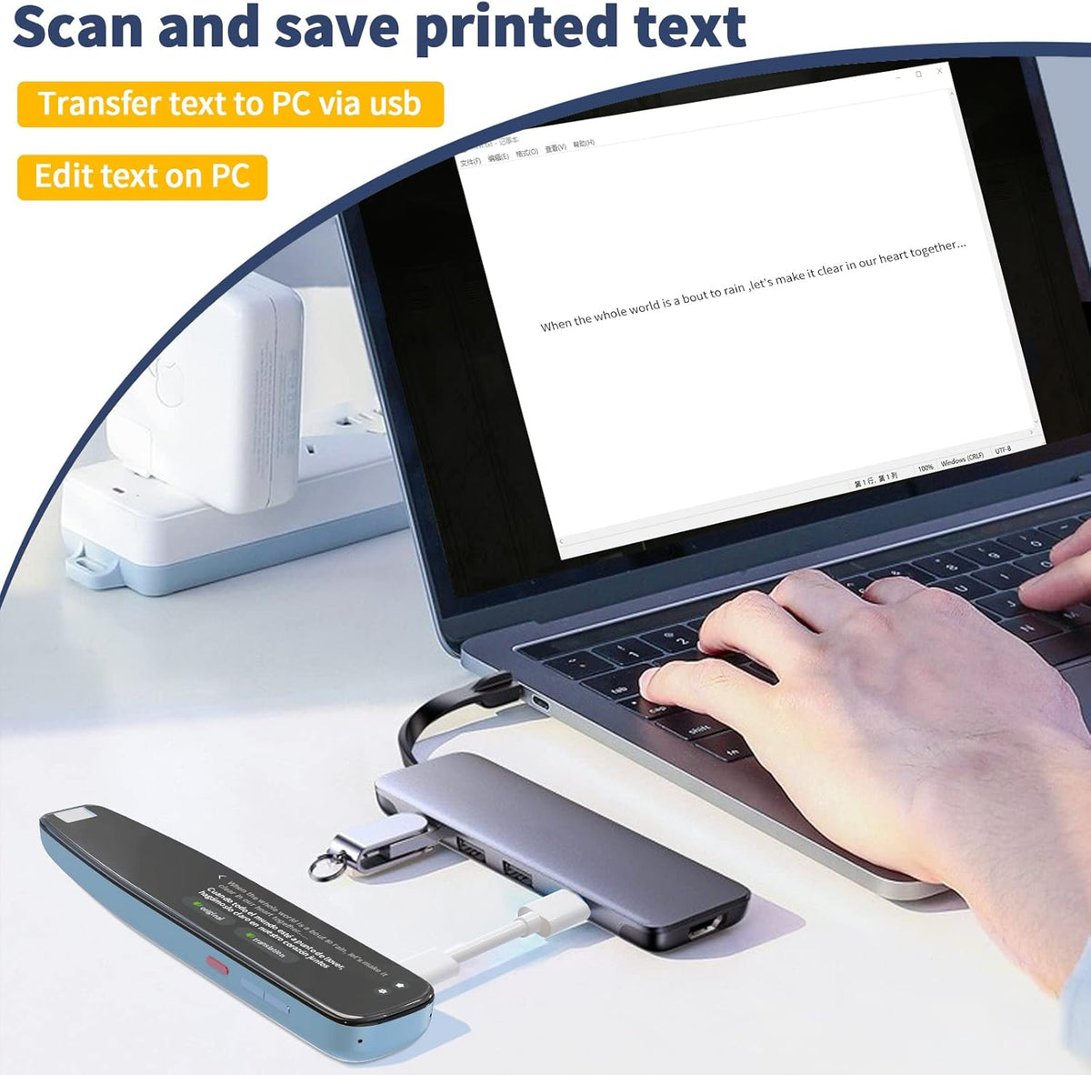 Scanning Pen OCR Digital Reading Pen J392602