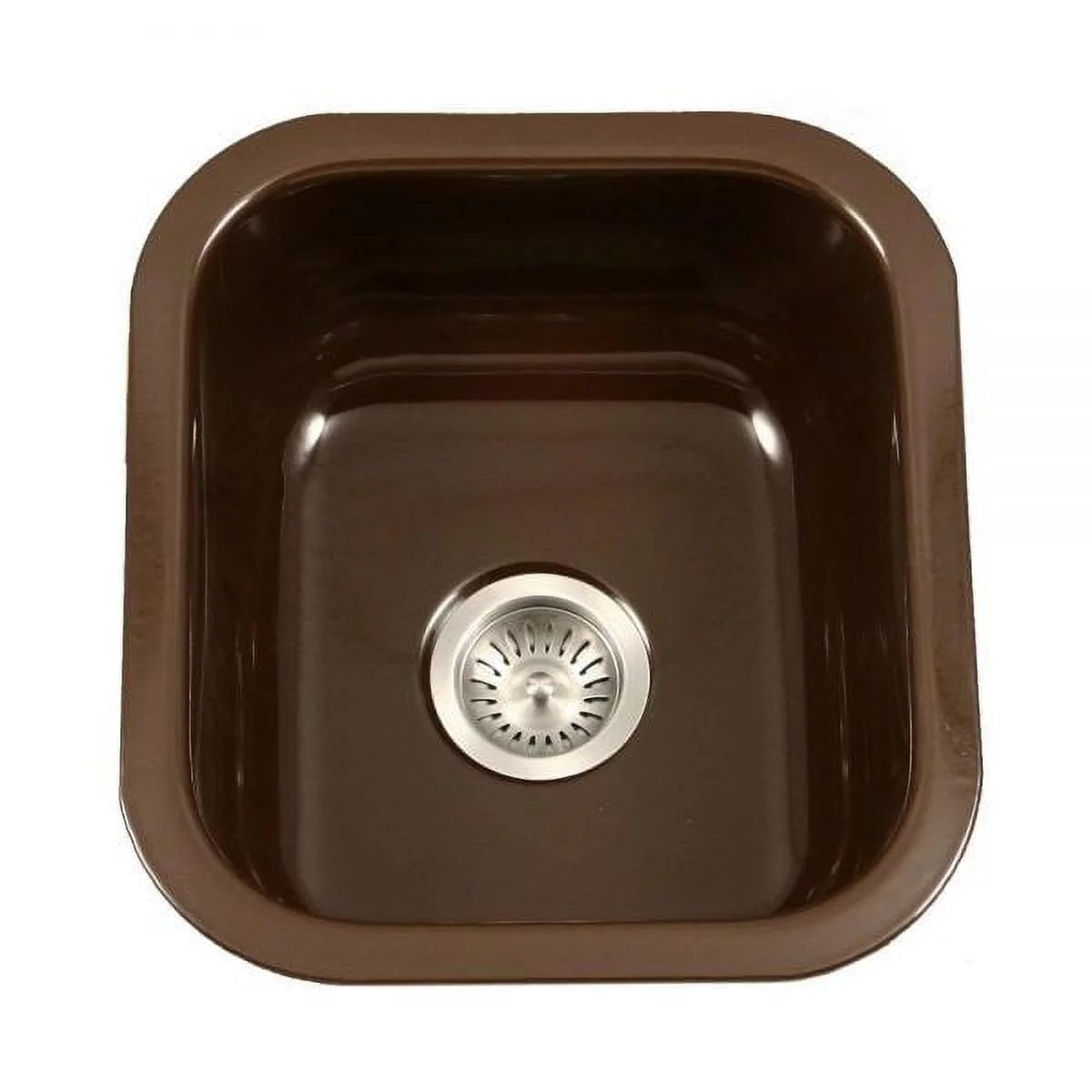 15-5/8" x 17-5/16" Porcelain Enamel Steel Undermount Bar/Prep Sink T154957