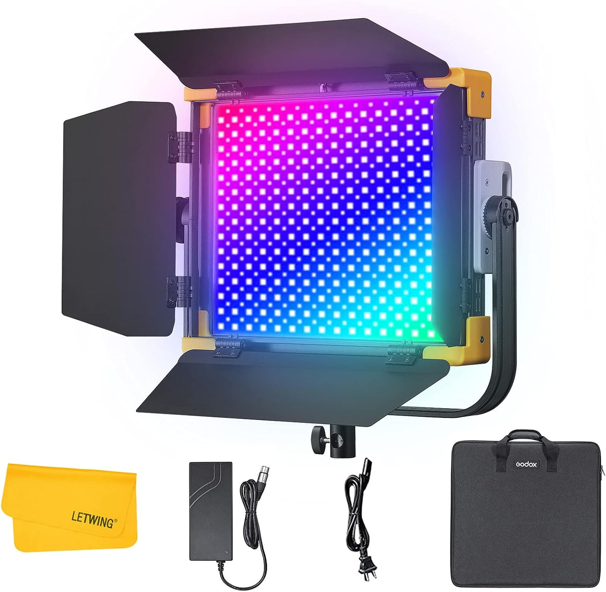 RGB Panel Light 75W CRI 96 TLCI 97 2500-8500K LED Video Light X6534