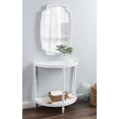 White Console Table R504