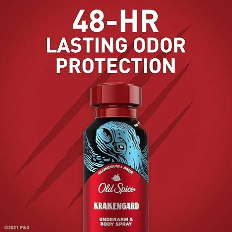 Aluminum Free Body Spray 5.1 Oz Pack of 2 E439
