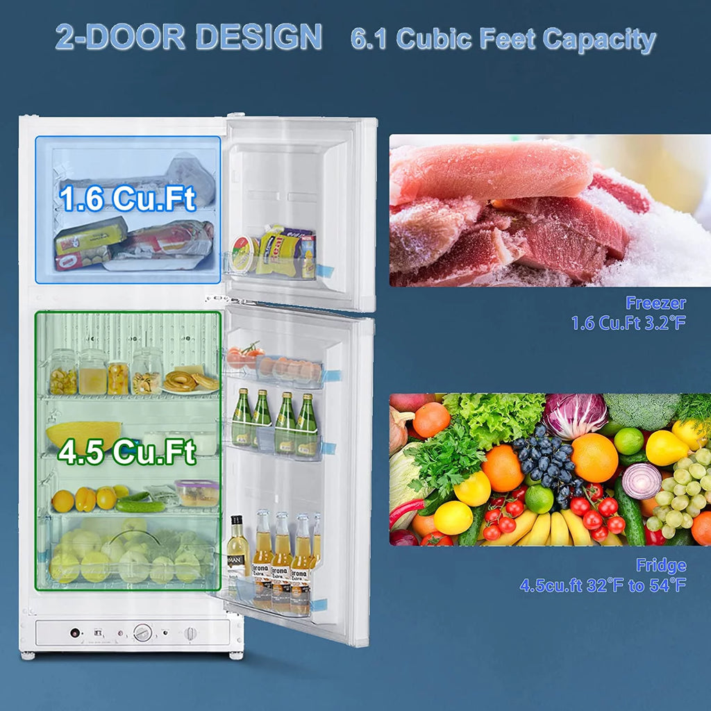 6.5 Cu ft Propane Refrigerator S490715