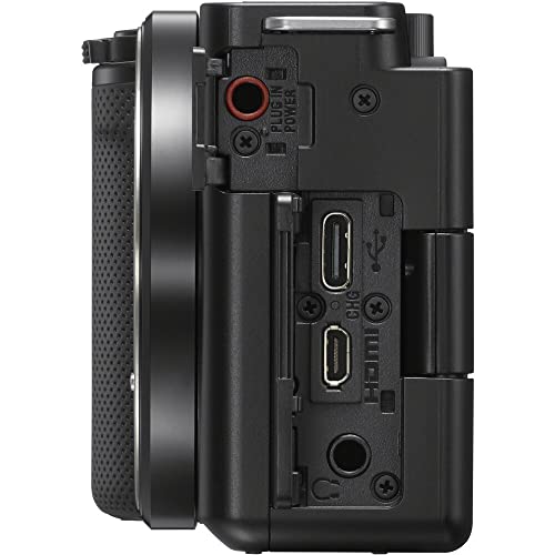 Black Mirrorless Camera with 16-50mm Lens M75447