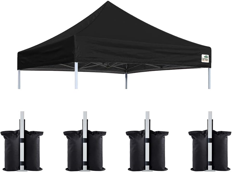 10x15 Red Pop Up Canopy Tent Cover Replacement Pack of 2 P112030
