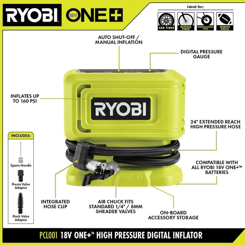 18V Digital Inflator F7893