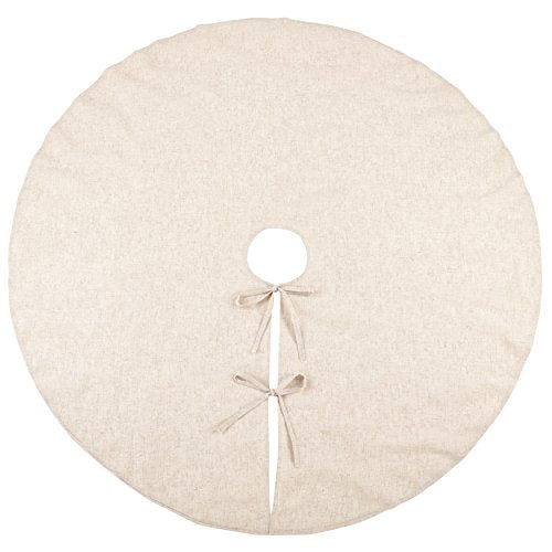 Linen Christmas Tree Skirt 56" K439078