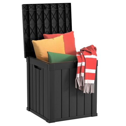 75 Gallon Waterproof Resin Outdoor Storage Box Q60585