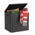 75 Gallon Waterproof Resin Outdoor Storage Box Q60585